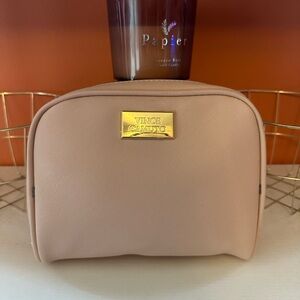 Vince Camuto Tan Cosmetic Bag